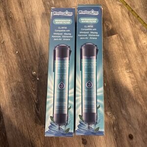 Clatterans CL-RF05  Refrigerator Water Filter NEW Factory Sealed Filter Lot of 2